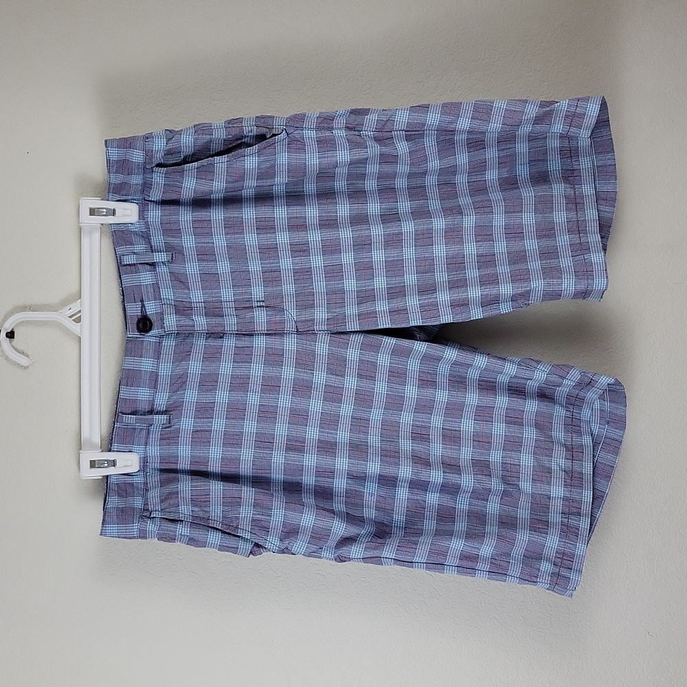 Men's Tommy Bahama Driver Performance Stretch Plaid 10" Shorts